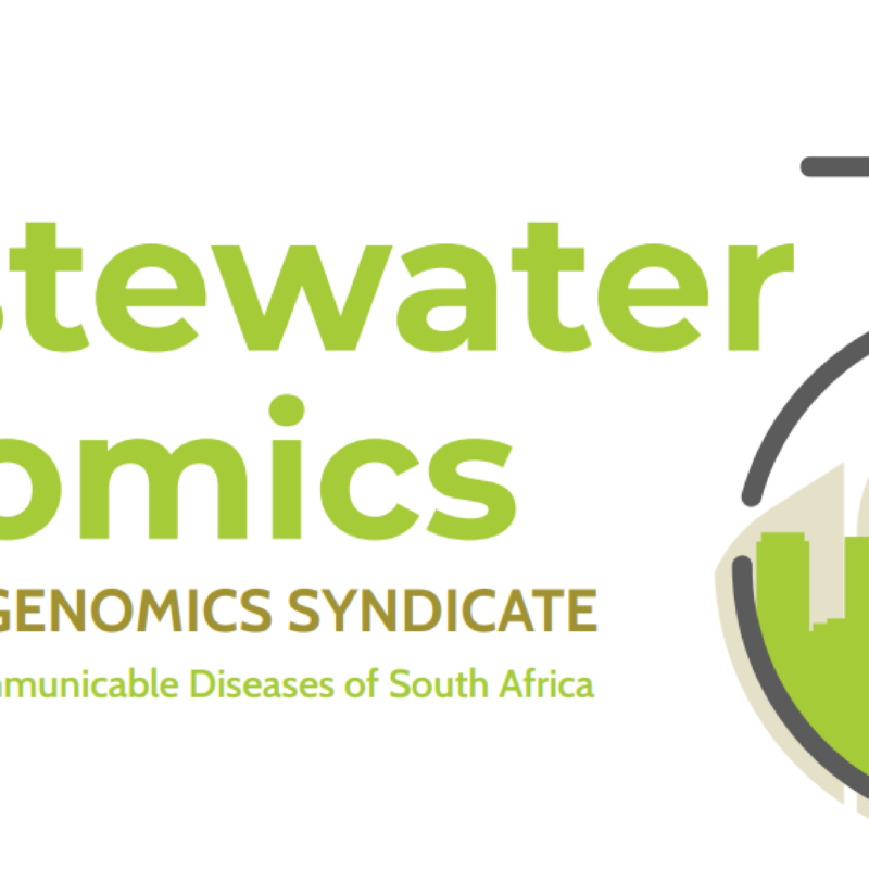 NICD Wastewater Genomics Logo